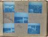 (MIDWEST ALBUM) Charming album with 133 cyanotypes, each carefully cropped, curated, and laid onto the page,